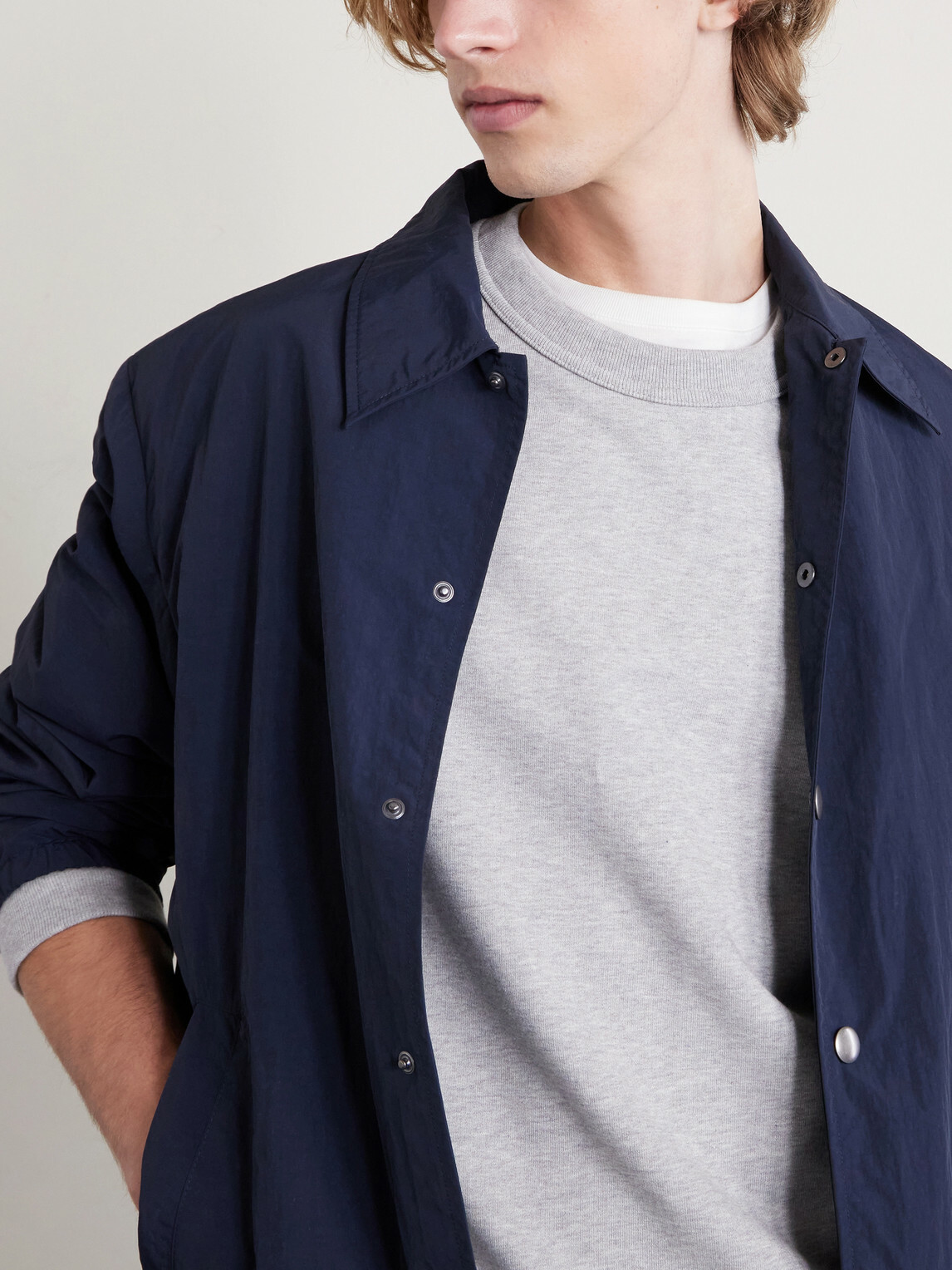 Dries Van Noten - Cotton-Jersey Sweatshirt - Gray