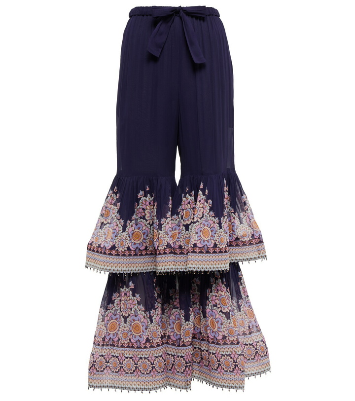 Photo: Zimmermann - Celestial Virgo tiered flared pants