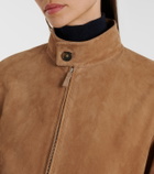 Tod's Suede bomber jacket