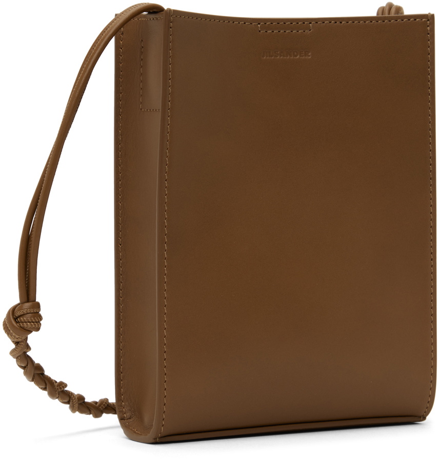Jil Sander Brown Tangle Small Bag
