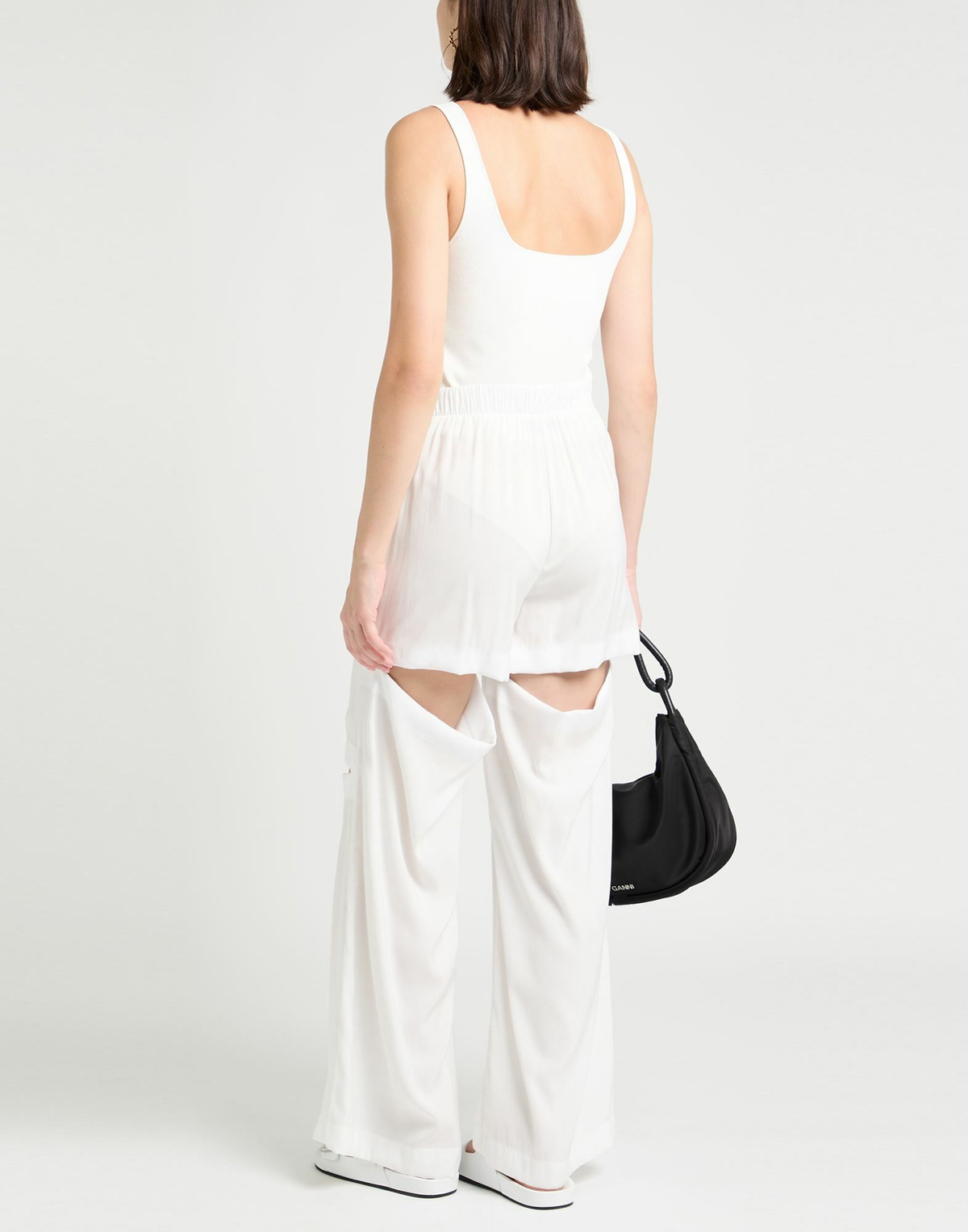Jijil Womens Pants in White