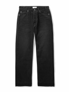 CELINE - Wesley Straight-Leg Cotton-Corduroy Trousers - Black