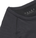 FALKE Ergonomic Sport System - Maximum Warm Stretch Tech-Jersey T-Shirt - Gray
