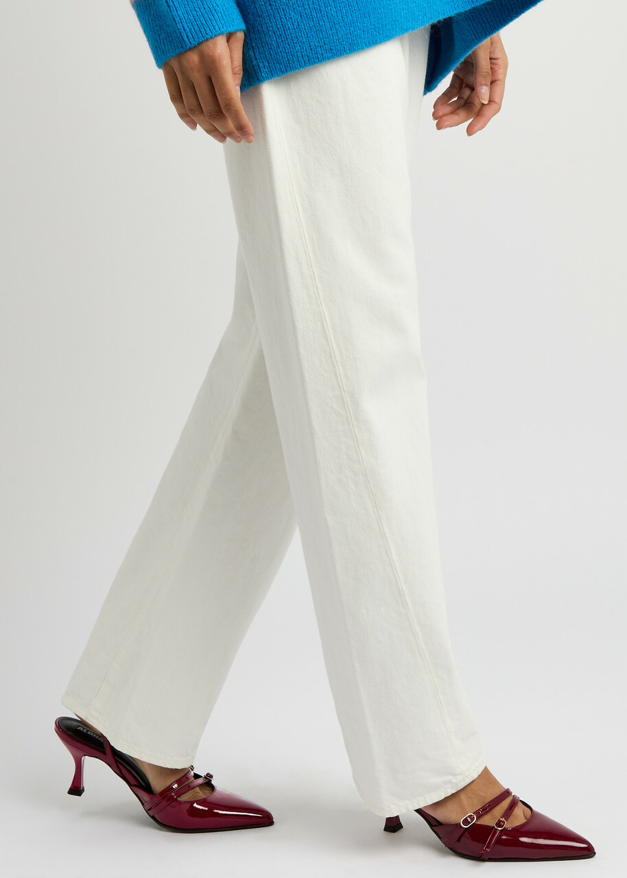 Alohas Joelle Patent Leather Slingback Pumps