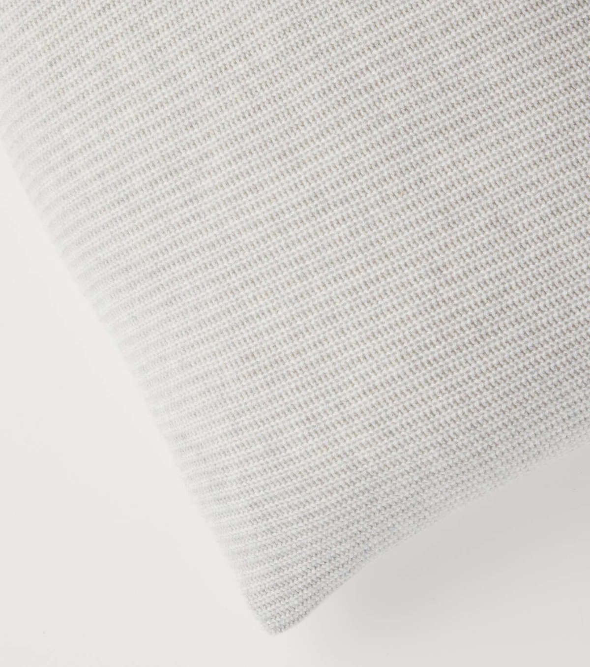 Brunello Cucinelli Ribbed-knit cashmere pillow