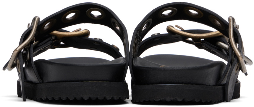 Vivienne Westwood Black Alex Stud Sandals