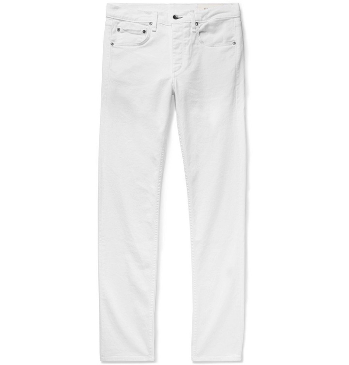 Photo: rag & bone - Fit 2 Slim-Fit Stretch-Denim Jeans - White