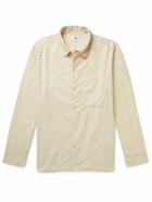 NN07 - Julio Convertible-Collar Cotton-Corduroy Shirt - Neutrals