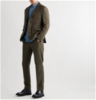MAN 1924 - Kennedy Slim-Fit Unstructured Linen Suit Jacket - Green