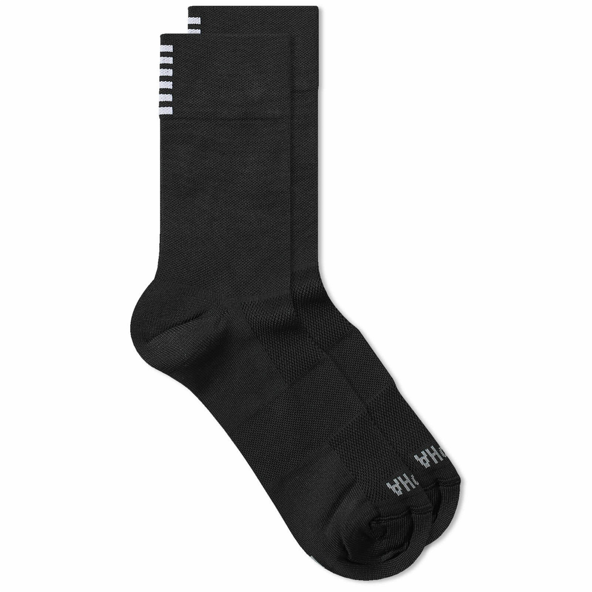 Rapha Men's Pro Team Regular Sock in Black /White Rapha