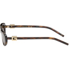 Gucci Brown G String Cat Eye Sunglasses