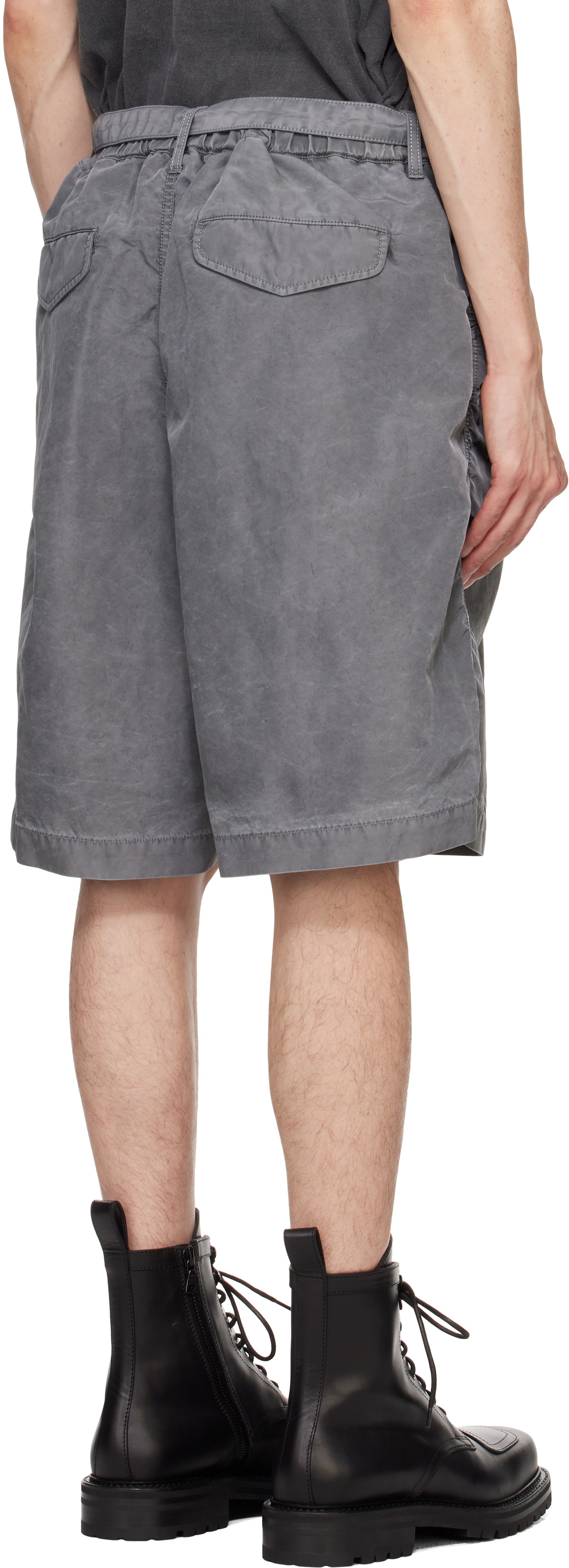 サカイ - sacai | Taslan Nylon Shorts-Black-3の通販 | RESTIR