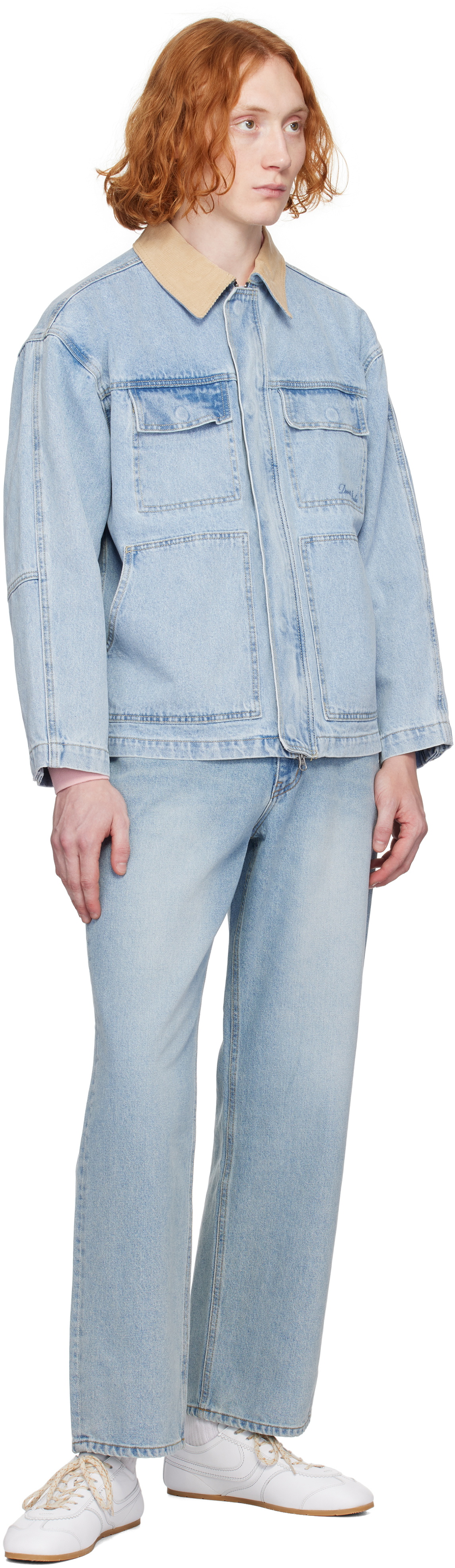 Dunst Blue Vintage Work Denim Jacket Dunst