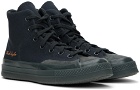 Converse Black & Gray Chuck 70 Marquis Hi Sneakers