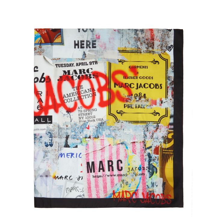 Photo: Marc Jacobs Multicolor Americana Silk Scarf