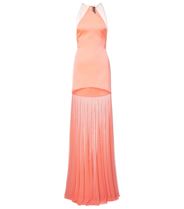 Photo: David Koma Sheer gown