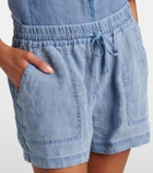 Velvet Sutton linen shorts