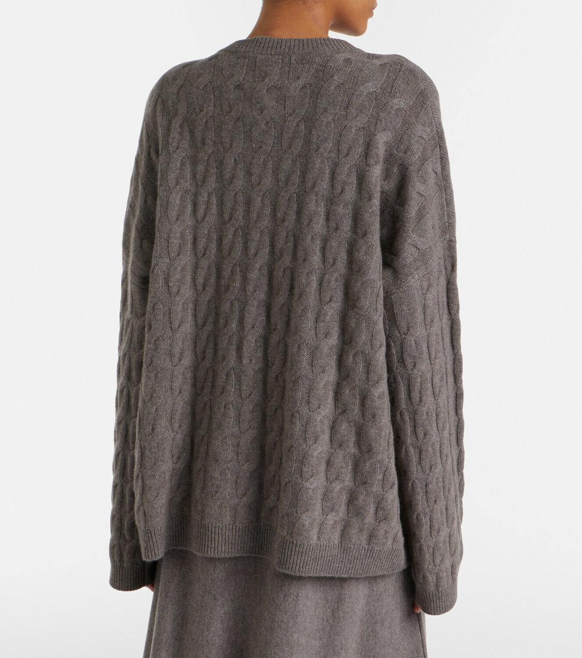 Lisa Yang Seymour cable-knit cashmere sweater