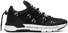 Versace Jeans Couture Black & White Dynamic Sneakers