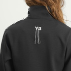 Y-3 Women's 3-Stripe Track Jacket in Black