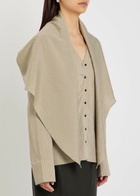 Tove Kiki Pinstriped Woven Shirt Natural