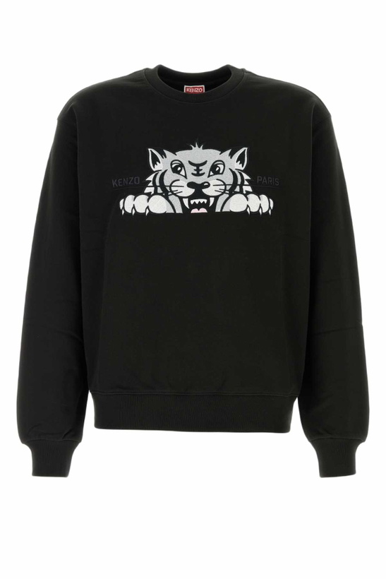 Photo: Kenzo Black Cotton Sweatshirt