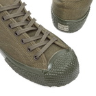 Artifact by Superga Men's 2424 Deadstock French Cotton Sneakers in Green/Dark Green