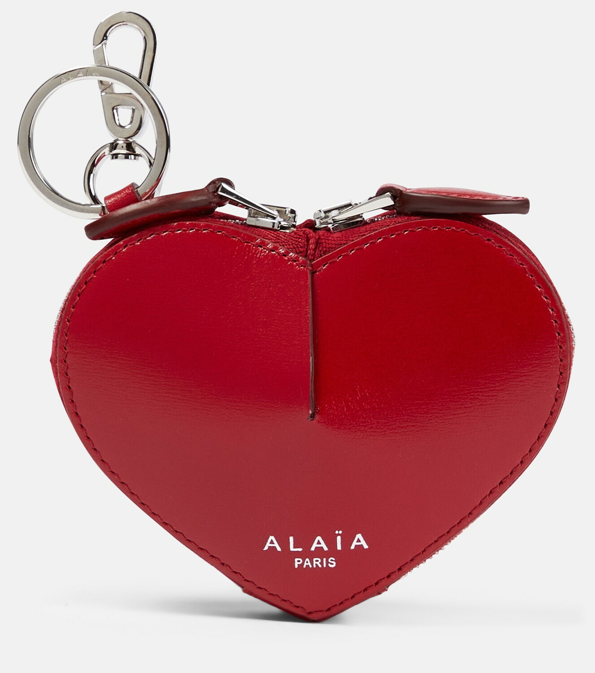 Alaïa Le Coeur Mini leather coin purse ALAÏA