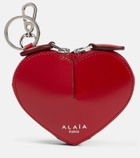 Alaïa Le Coeur Mini leather coin purse