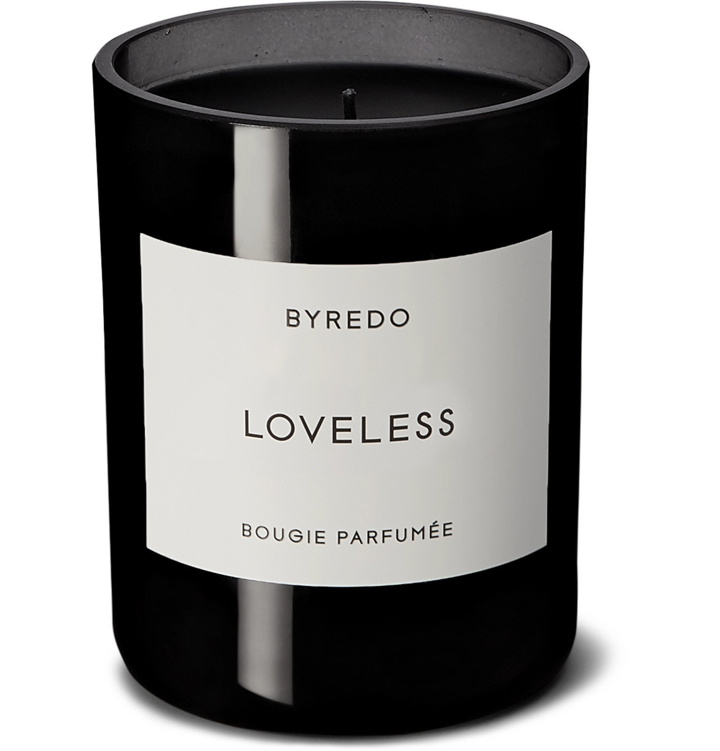 Photo: Byredo - Loveless Scented Candle, 240g - Colorless