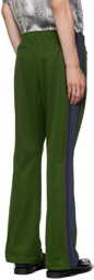 NEEDLES Green Drawstring Track Pants