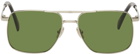 Lanvin Gold Aviator Sunglasses