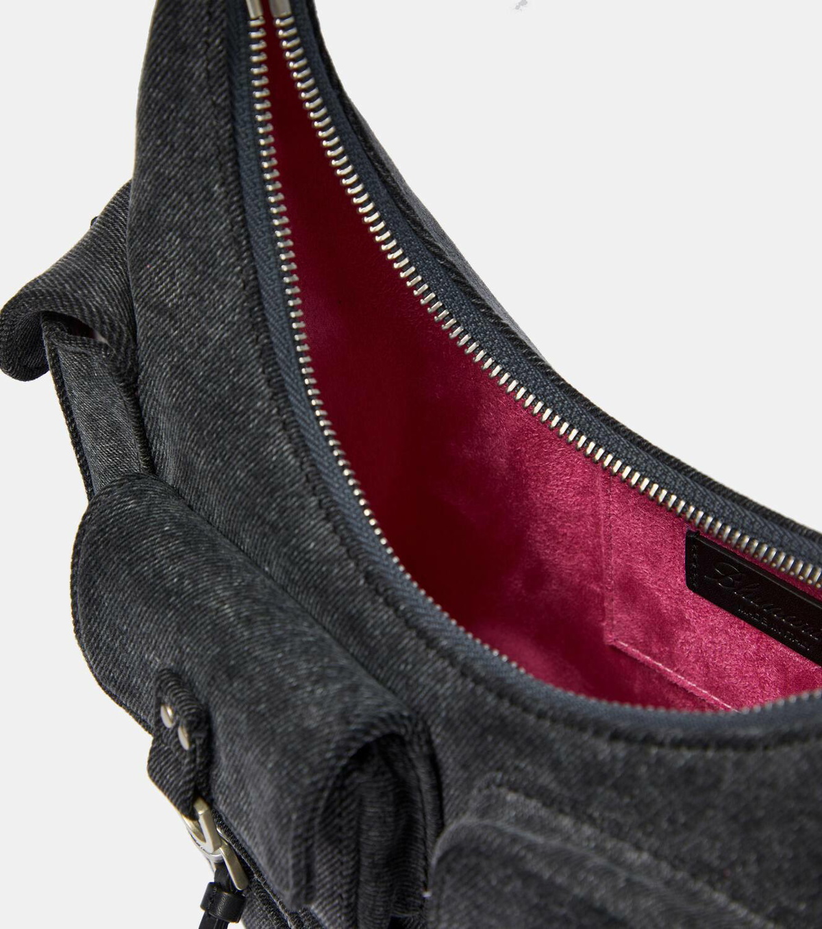 Blumarine Small denim shoulder bag