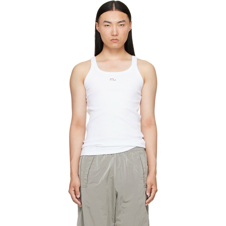 Photo: Diesel White T-Wife-Dco Tank Top