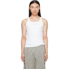 Diesel White T-Wife-Dco Tank Top
