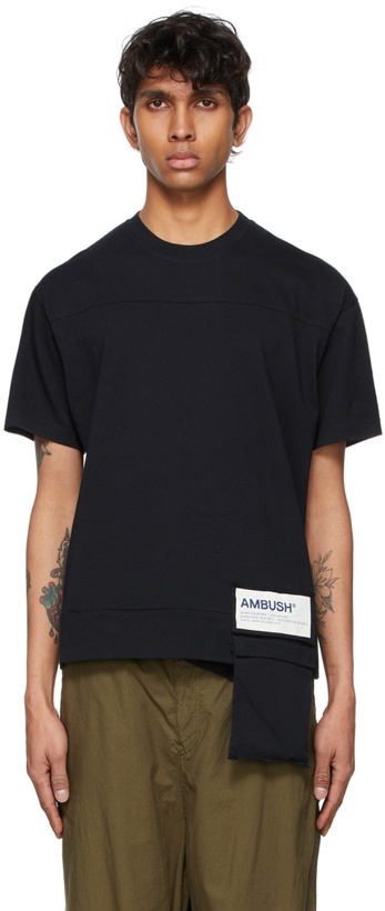 Photo: Ambush Black Packable New Waist Pocket T-Shirt