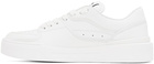 Dolce & Gabbana White New Roma Sneakers