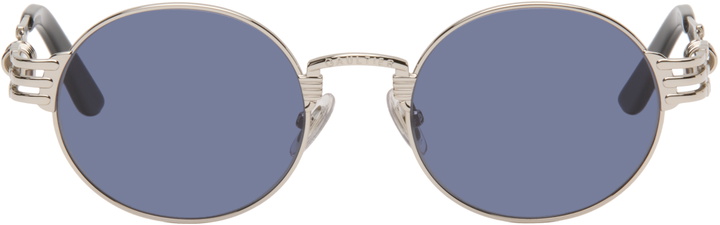 Photo: Jean Paul Gaultier Silver 'The 56-6106' Sunglasses