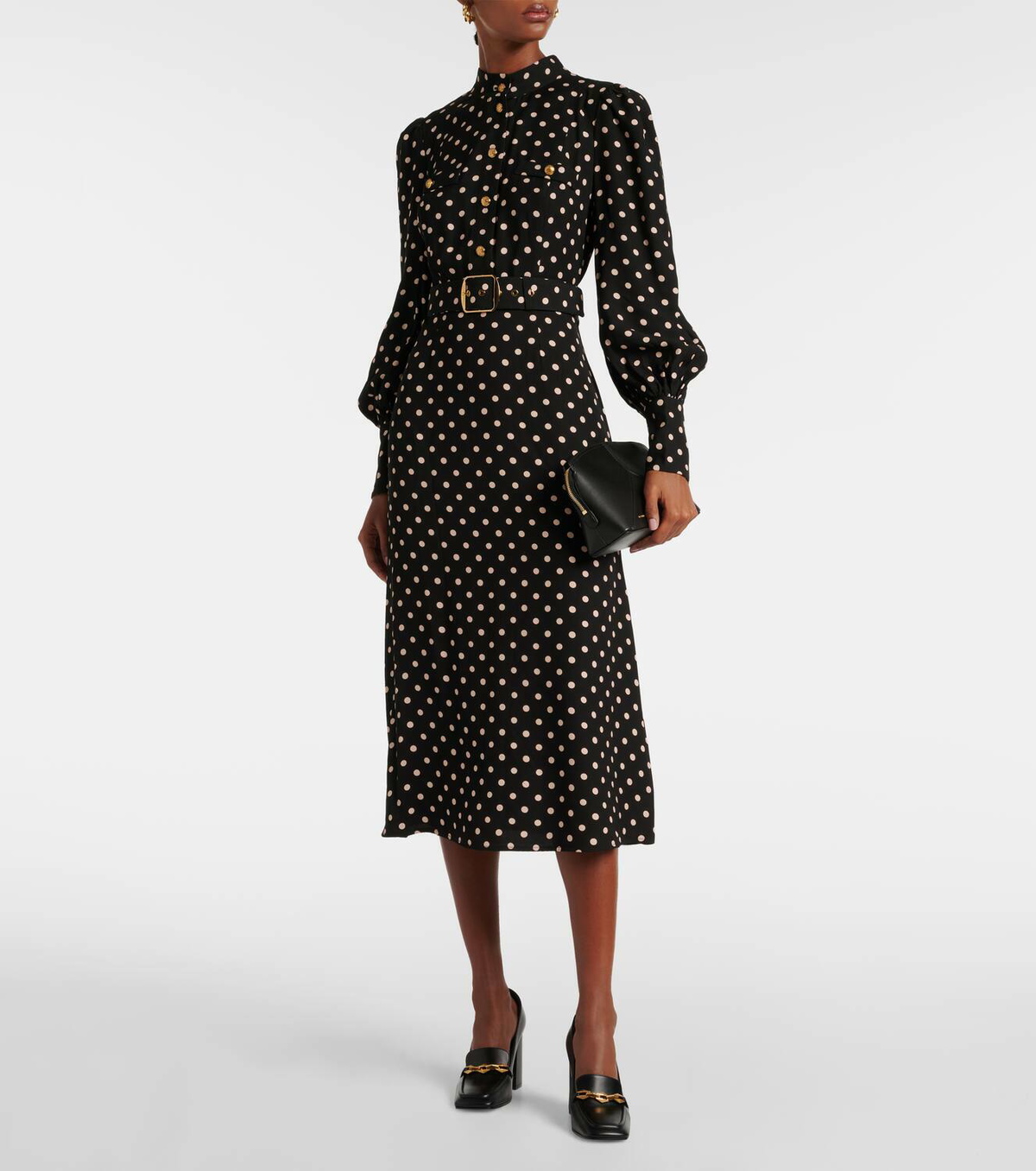 【Zimmermann】UTILITY MIDI DRESS ユーティリティ ポルカドット Zimmermann Utility polka-dot midi dress Zimmermann