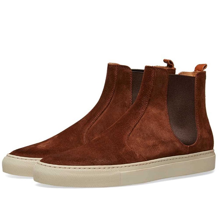 Photo: Buttero Tanino Suede Chelsea Boot Brown