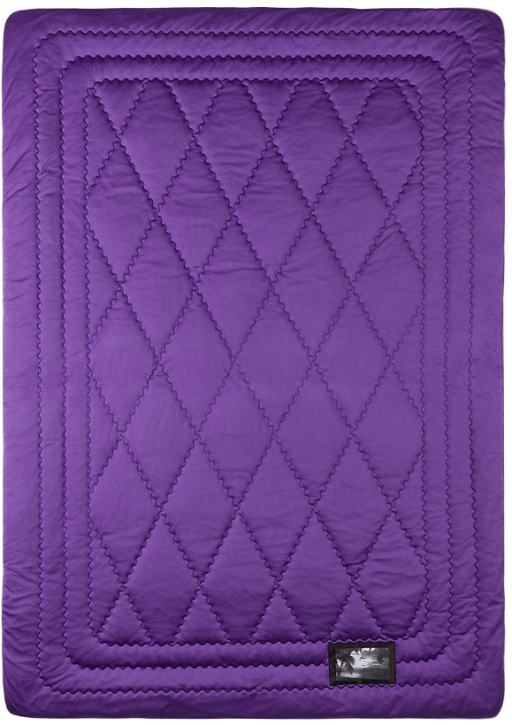 Photo: Kwaidan Editions Purple Viscose Quilted Blanket