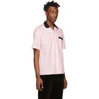 Cobra S.C. Black and Pink Lounge Short Sleeve Shirt