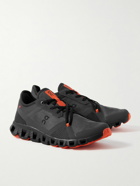 ON - Cloud X3 AD Rubber-Trimmed Mesh Sneakers - Gray