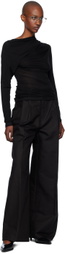 Helmut Lang Black Wind T-shirt