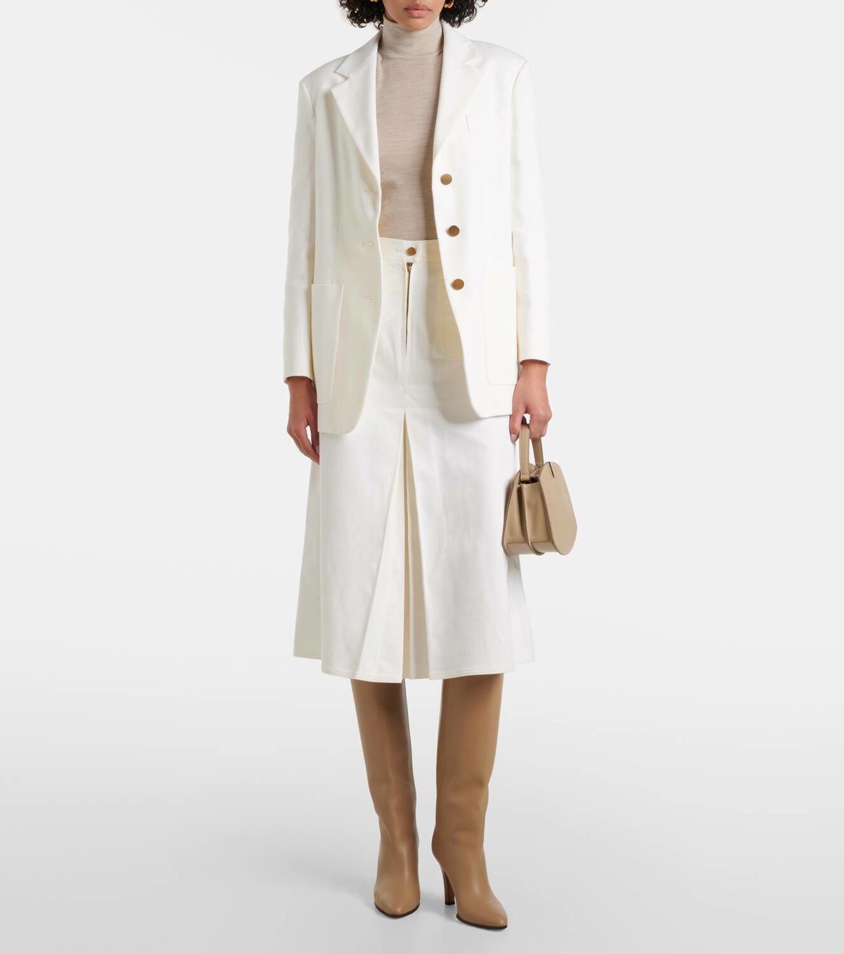 Max Mara Cecina virgin wool turtleneck sweater Max Mara