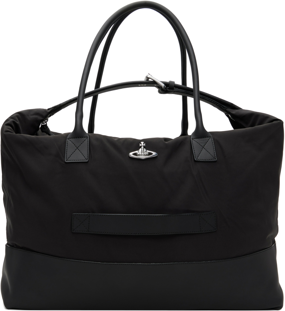 Vivienne Westwood Black Sid Weekender Duffle Bag