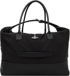 Vivienne Westwood Black Sid Weekender Duffle Bag