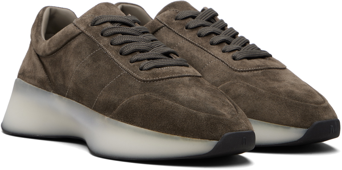 Fear of God Taupe Suede Vintage Runner Sneakers