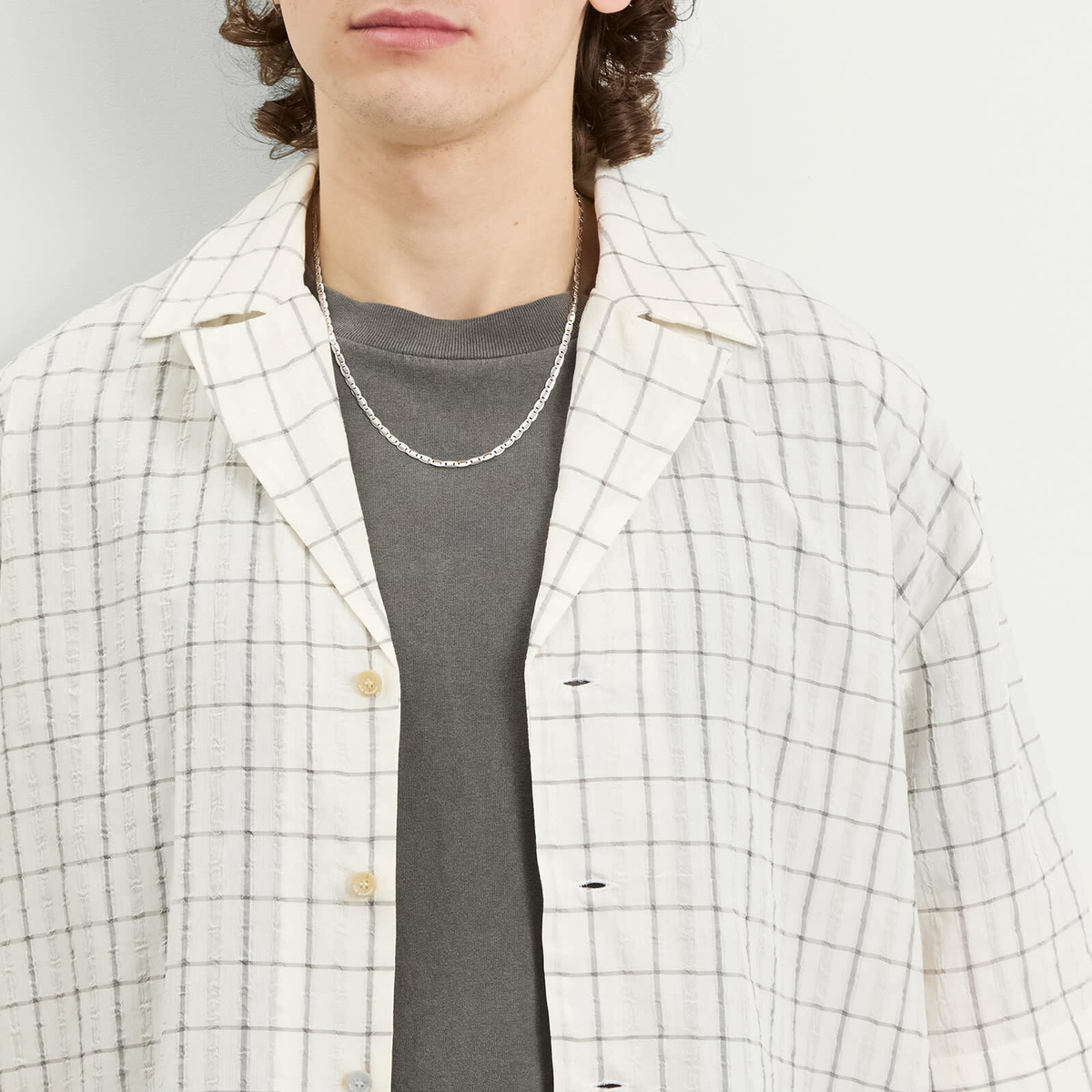 Miansai Men's Vesper Chain Necklace in Silver