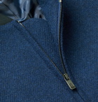 Richard James - Brushed-Wool Bomber Jacket - Blue